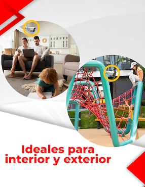 Kit 4 cámaras de seguridad Secucore Inalámbrica 2K 70° con capacidad de grabar y visión nocturna para interior y exterior
