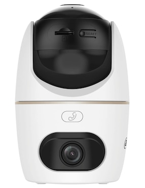 Cámara wi-fi de seguridad Dahua modelo Hero Dual (10mp) inalámbrico 3K 350° con capacidad de grabar visionnocturna para interior