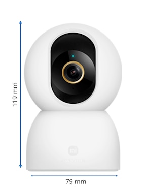 Cámara Wi-Fi de seguridad Xiaomi Smart C701 inalámbrica 4K/UHD 137 con capacidad de grabar para interior