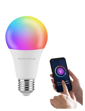 Cámara wi-fi de seguridad Rocket House modelo RH-KIT02
inalámbrica Full HD 94 con capacidad de grabar visionnocturna para interior