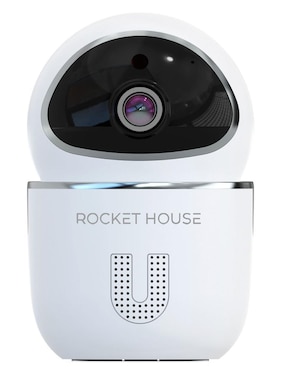 Kit 2 cámaras de seguridad Rocket House Cheetah inalámbricas Full HD 360° con Visión Nocturna para interior