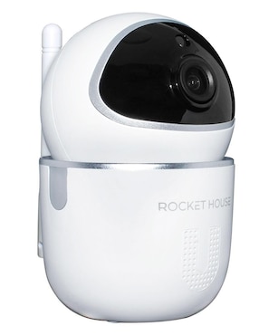Kit 2 cámaras de seguridad Rocket House Cheetah inalámbricas Full HD 360° con Visión Nocturna para interior