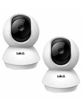 Kit 2 cámaras de seguridad Lab.G alámbrica Full HD 30° a 90° con capacidad de grabar Visión Nocturna para interior y exterior
