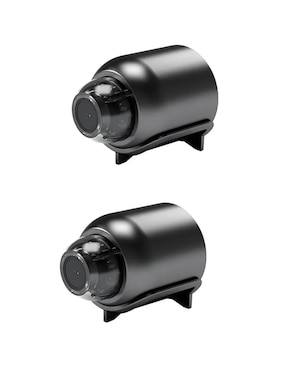 Kit 2 cámaras de seguridad Belug inalámbrica HD 150 a 60 ​con capacidad de grabar para interior
