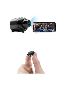 Kit 2 cámaras de seguridad Belug inalámbrica HD 150 a 60 ​con capacidad de grabar para interior