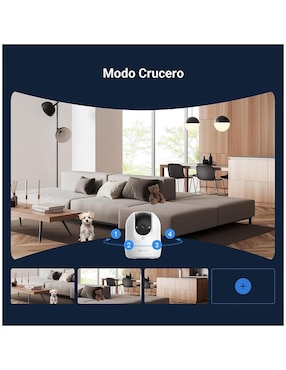 Cámara individual de seguridad Ezviz modelo C6N G1 4K inalámbrica 4K UHD 110° con capacidad de grabar para interior