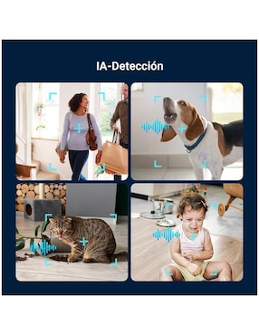 Cámara individual de seguridad Ezviz modelo C6N G1 4K inalámbrica 4K UHD 110° con capacidad de grabar para interior