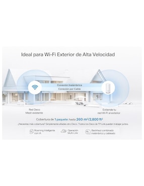 Mesh alámbrico e inalámbrico TPLink Deco BE25 Outdoor v 1