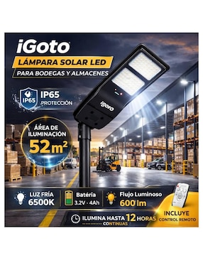 Lámpara LED blanca Igoto