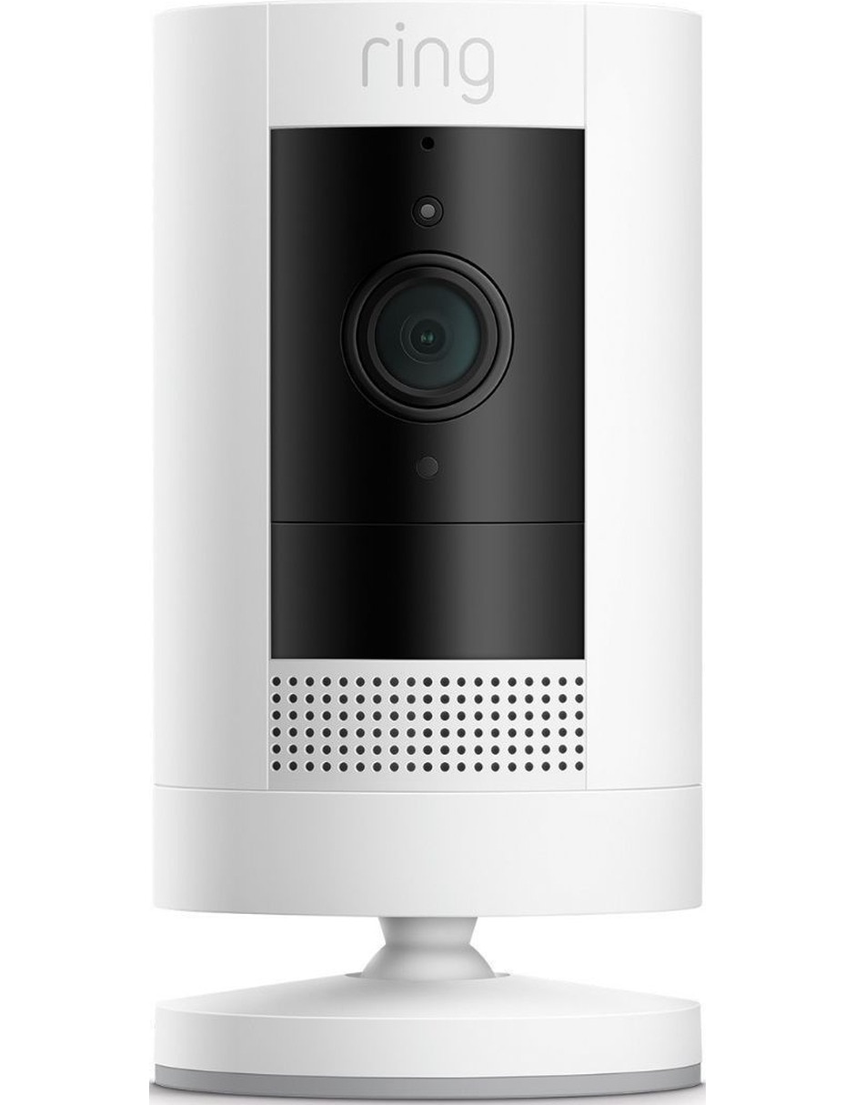 Compacta de seguridad modelo Stick up Cam Gen 3 inalámbrica HD 120° a 170° con capacidad para grabar visión nocturna para interior y exterior