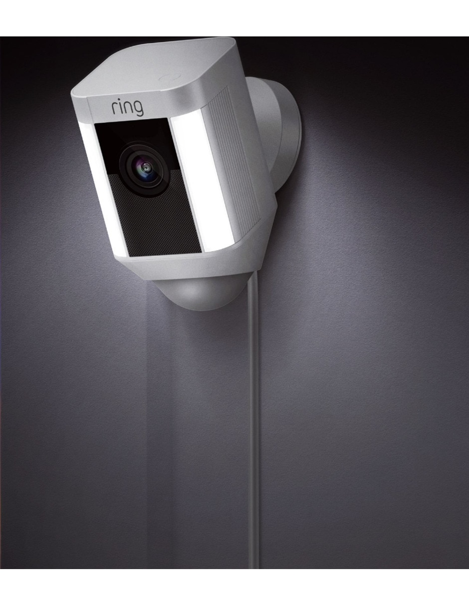 Cámara individual de seguridad modelo Spotlight Cam inalámbrica HD 120° a 170° con capacidad para grabar para interior y exterior 7