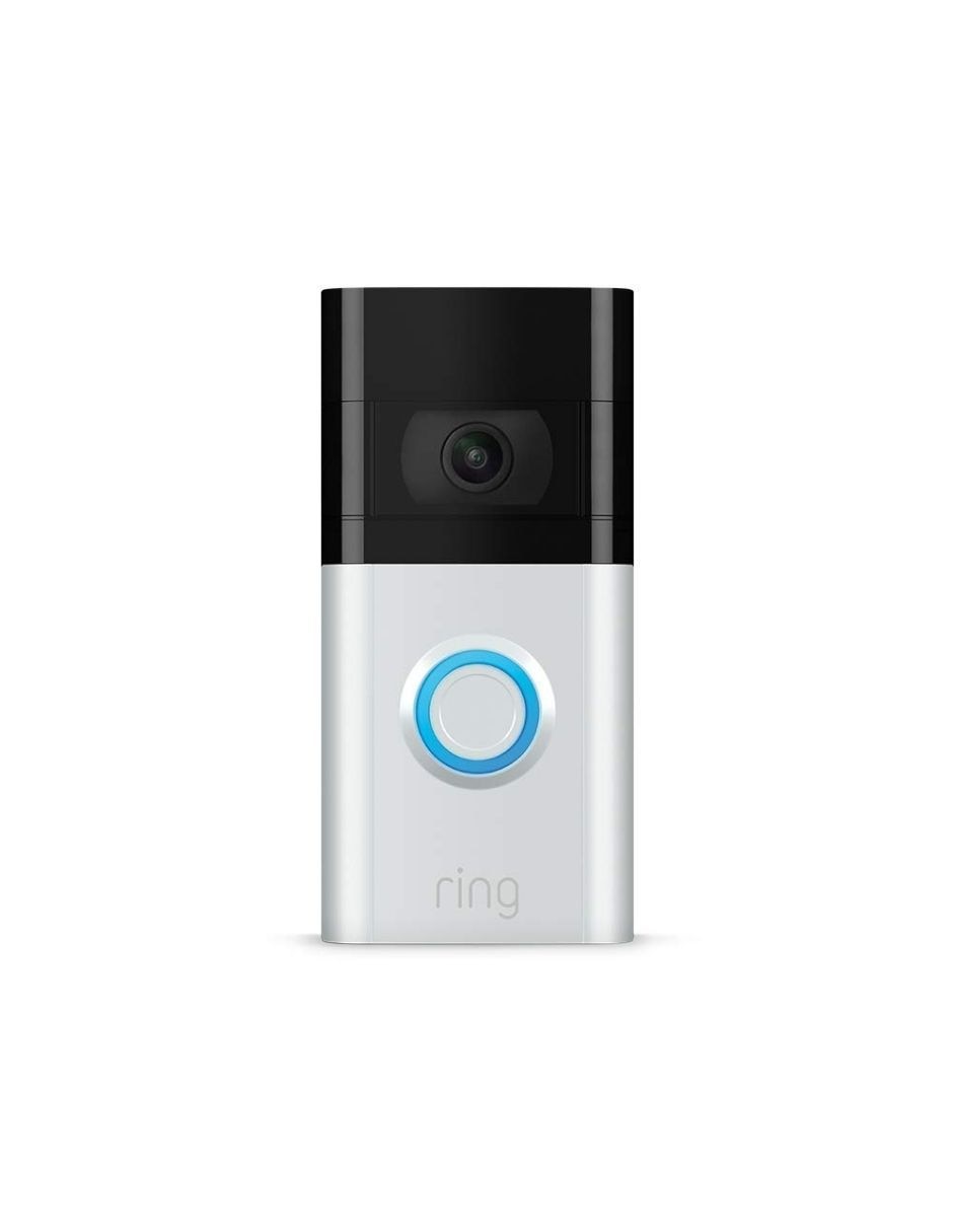 Cámara individual de seguridad modelo Video Doorbell inalámbrica HD 120° a 170° con capacidad para grabar para exterior 1