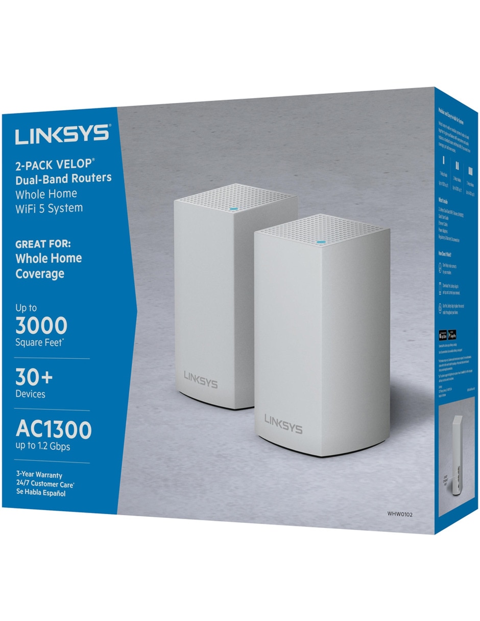 Sistema Wi-Fi de Mallas Inteligentes Velop 4