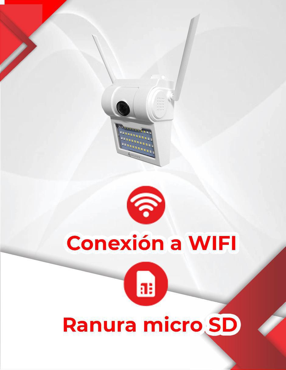 Cámara individual de seguridad alámbrica Full HD 120° a 170° con capacidad para grabar para interior y exterior 6