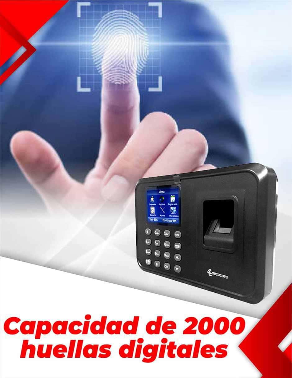 Reloj checador biométrico S1 3