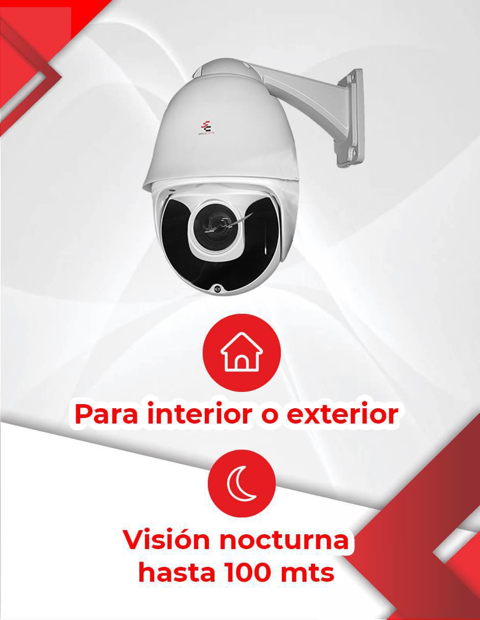 Cámara individual de seguridad inalámbrica Full HD con capacidad para grabar para interior y exterior 3