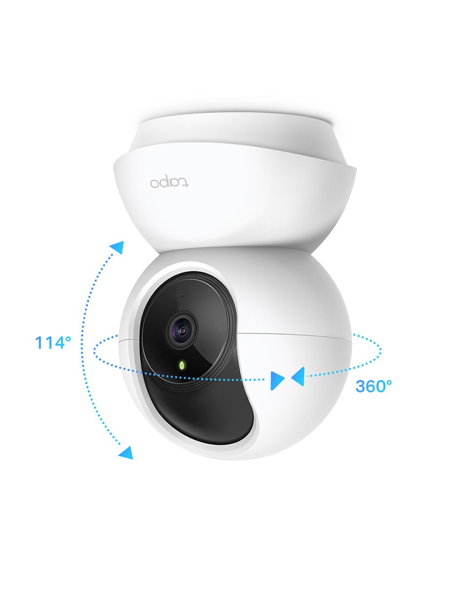 Cámara individual de seguridad Tp Link alámbrica 4K/UHD 360 con capacidad para grabar para interior 2