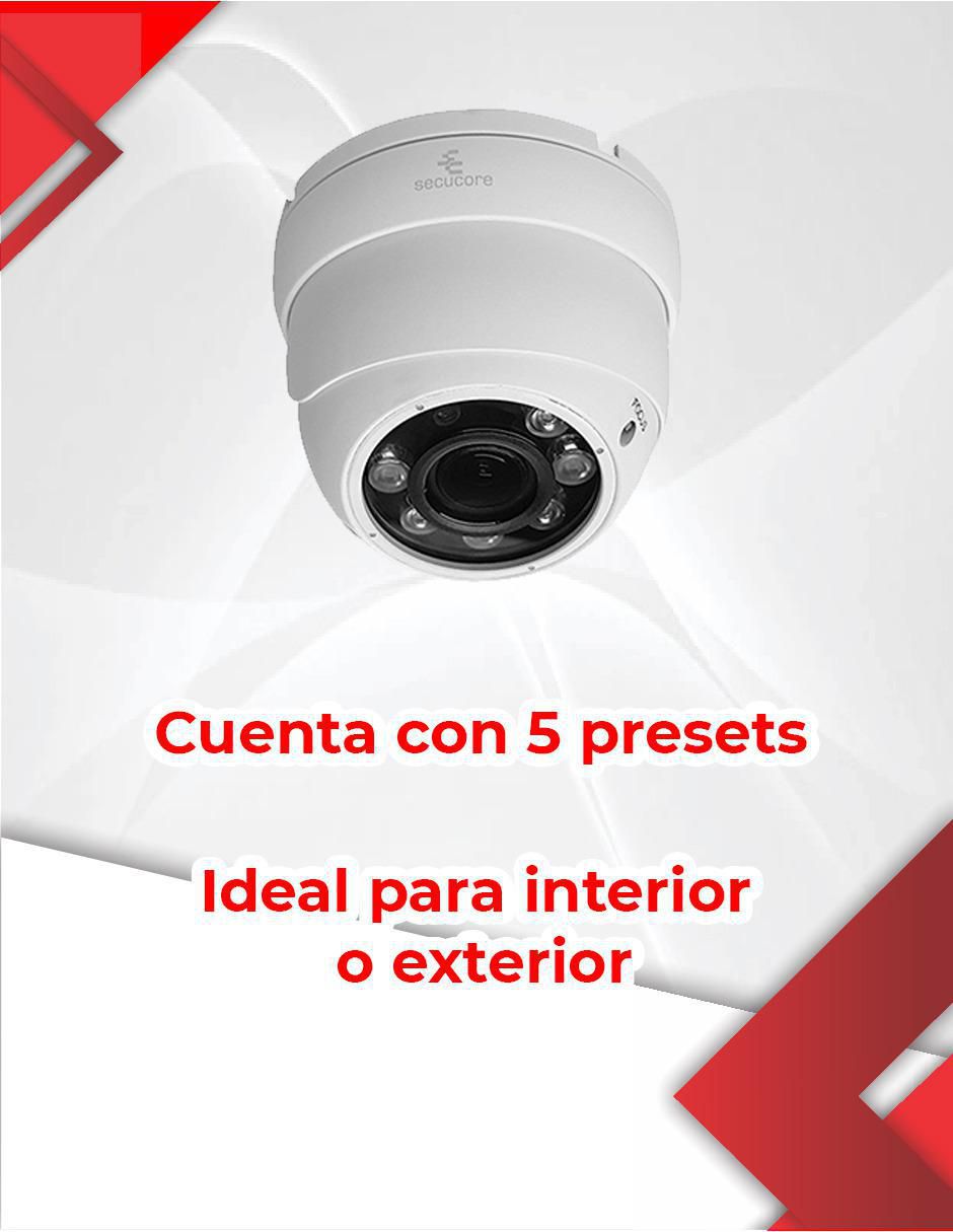 Cámara individual de seguridad inalámbrica 4K/UHD 90° para interior 4
