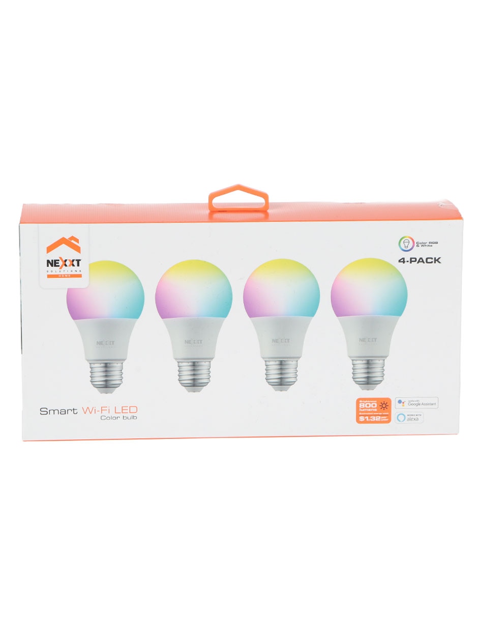 Set de focos LED 100W de consumo 9W de iluminación 800 lúmenes 3