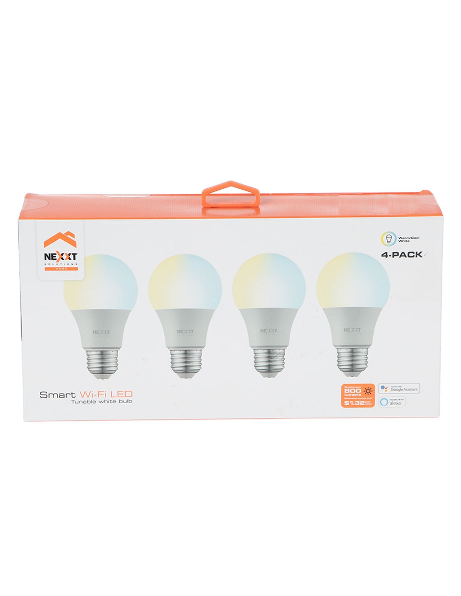 Set de focos LED 100W de consumo 9W de iluminación 800 lúmenes 3