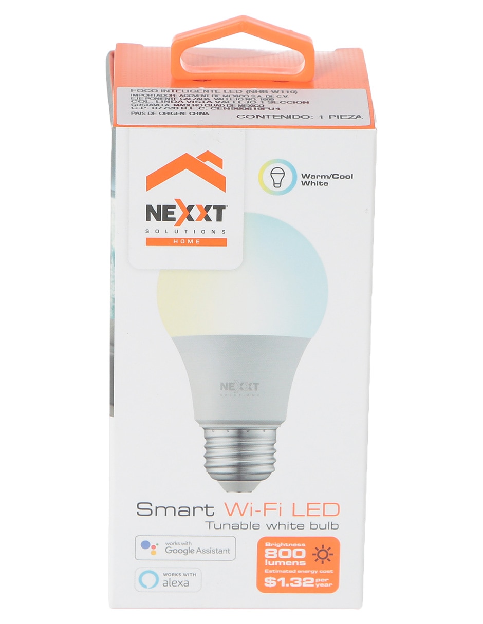 Foco LED 100W de consumo 9W de iluminación 800 lúmenes 2
