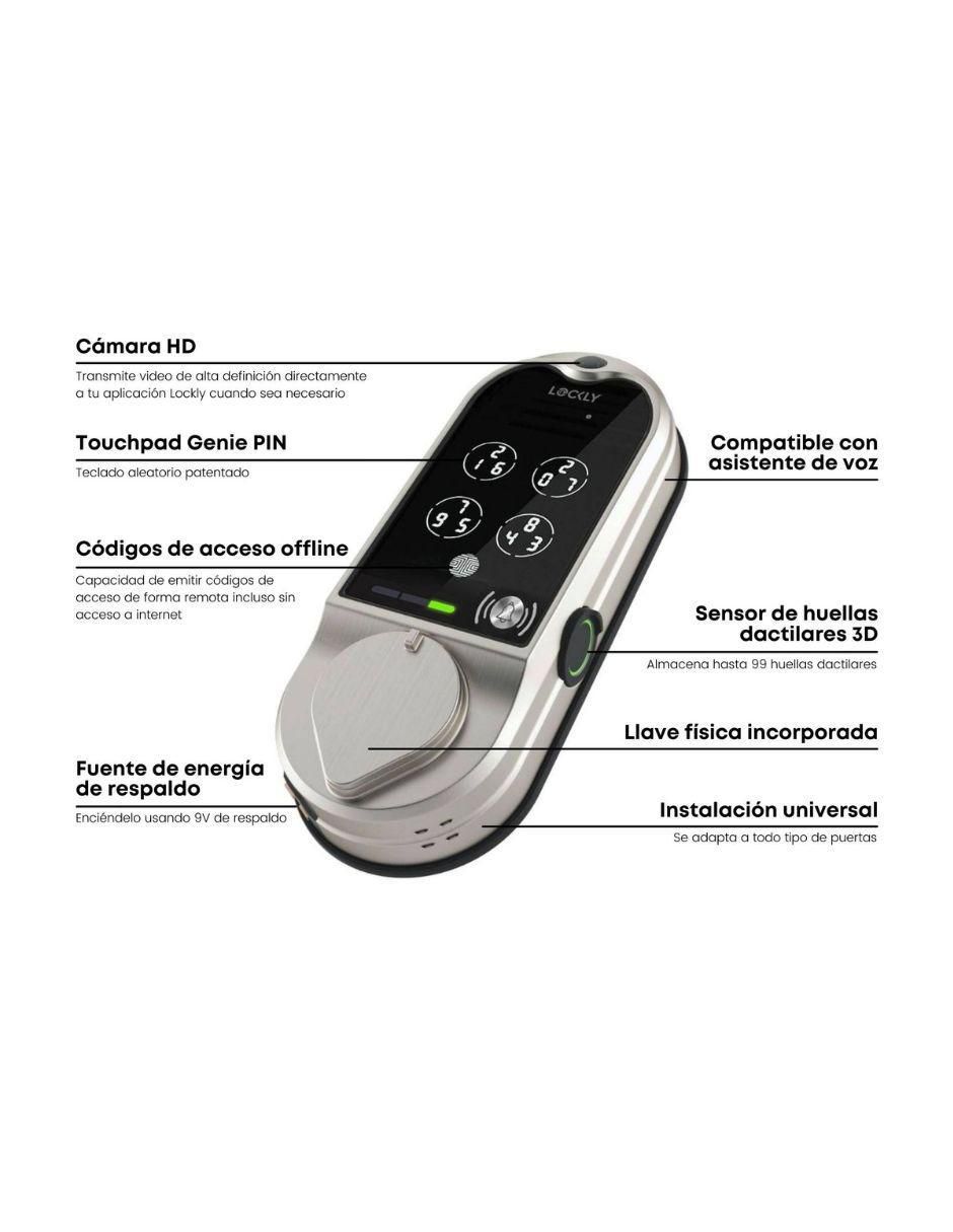 Cerradura smart Vision 4
