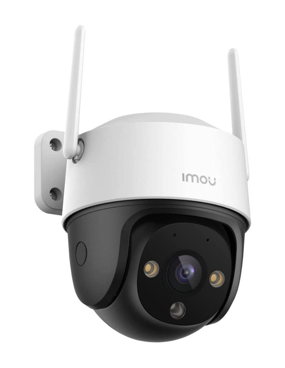 Cámara individual de seguridad inalámbrica Full HD 360° con capacidad para grabar para exterior 2