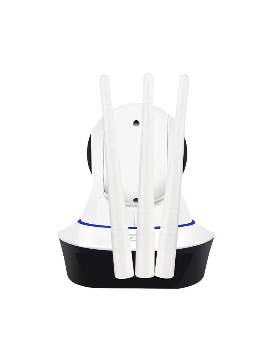 Cámara individual de seguridad inalámbrica Full HD 360° con capacidad para grabar para interior y exterior 2