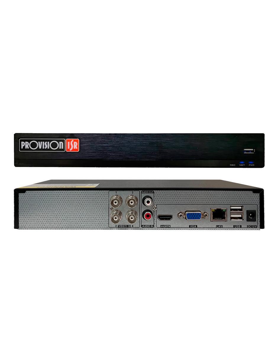 DVR 4 canales de seguridad inalámbrica Full HD 57° a 47° con capacidad para grabar para interior 2
