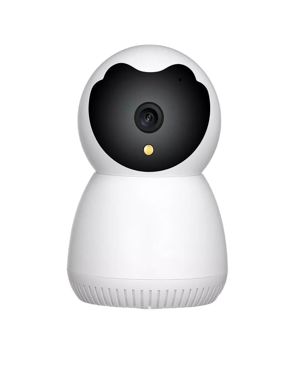 Cámara individual de seguridad alámbrica Full HD 360° con capacidad para grabar para interior y exterior