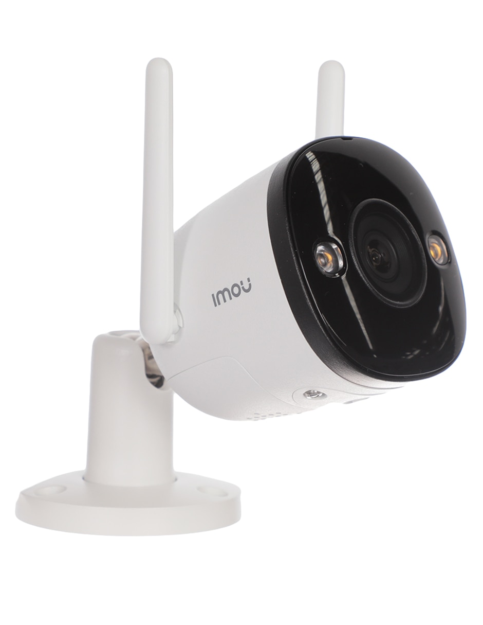 Cámara individual de seguridad inalámbrica Full HD 120° a 170° con capacidad para grabar para interior y exterior 3