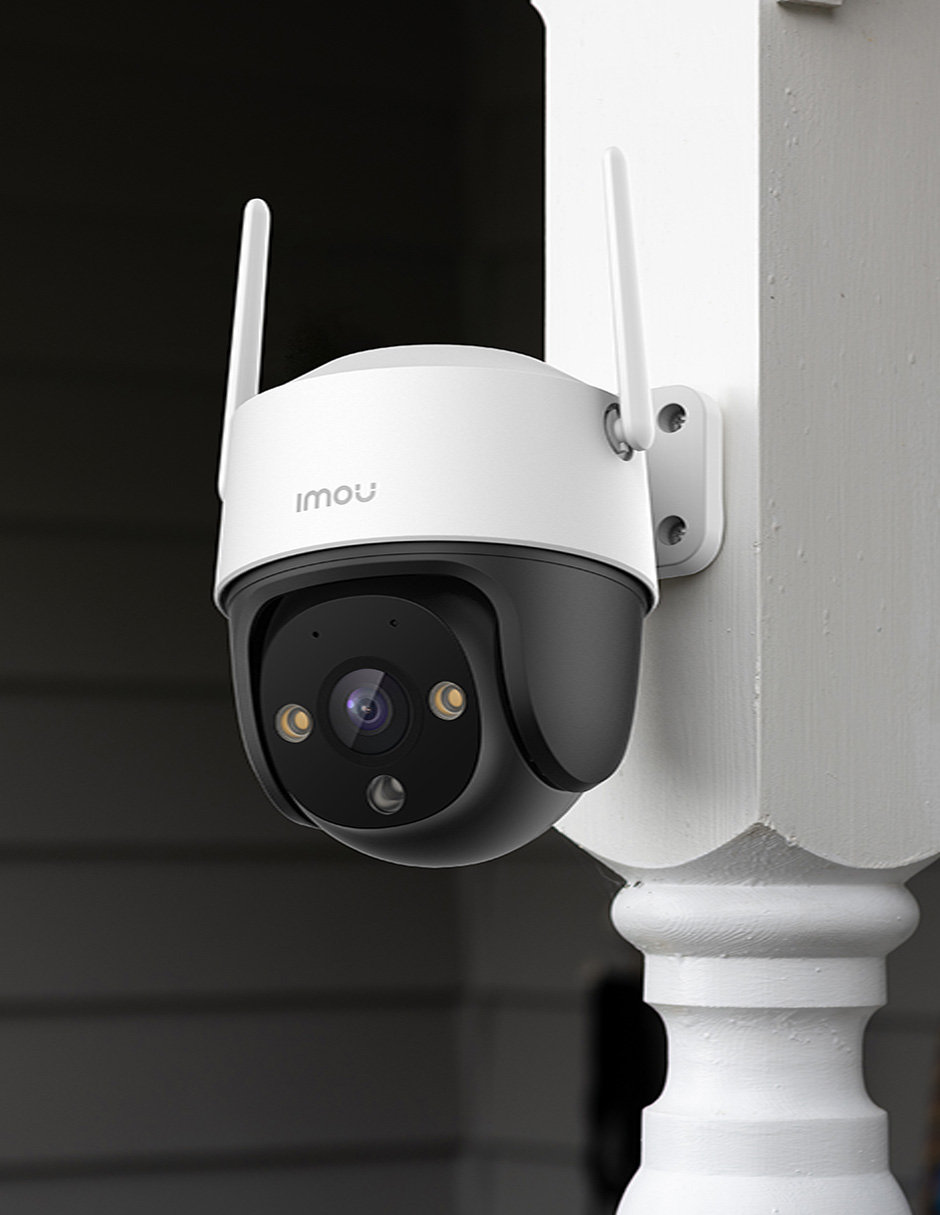 Cámara individual de seguridad inalámbrica Full HD 360° con capacidad para grabar para interior y exterior 3