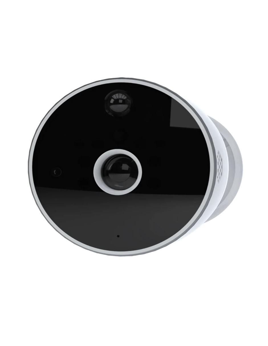 Cámara individual de seguridad inalámbrica HD 104° con capacidad para grabar para exterior 3