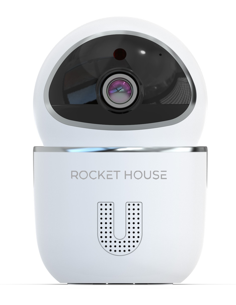 Cámara individual de seguridad inalámbrica Full HD 360° con capacidad para grabar para interior