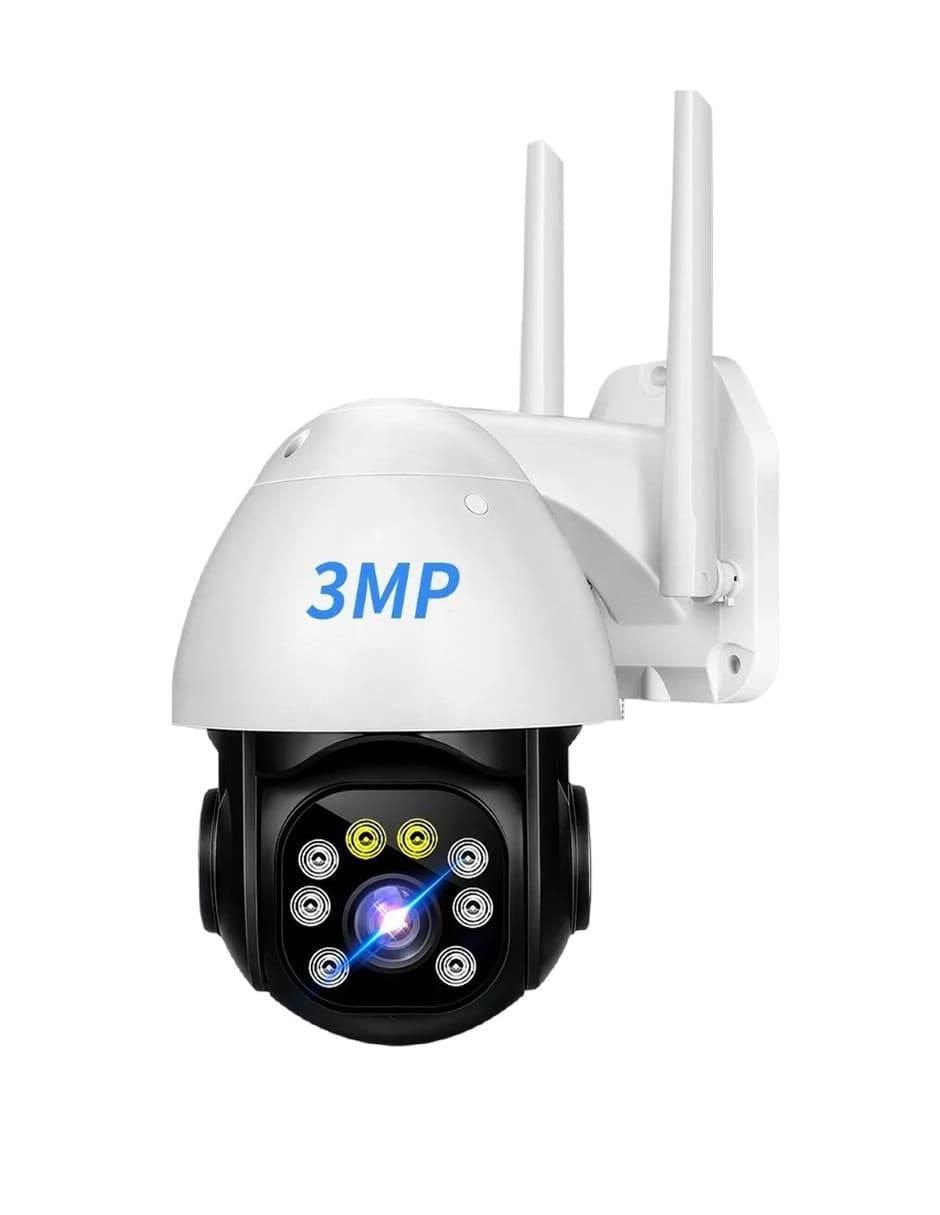 Cámara individual de seguridad inalámbrica Full HD 360° con capacidad para grabar para interior y exterior 2