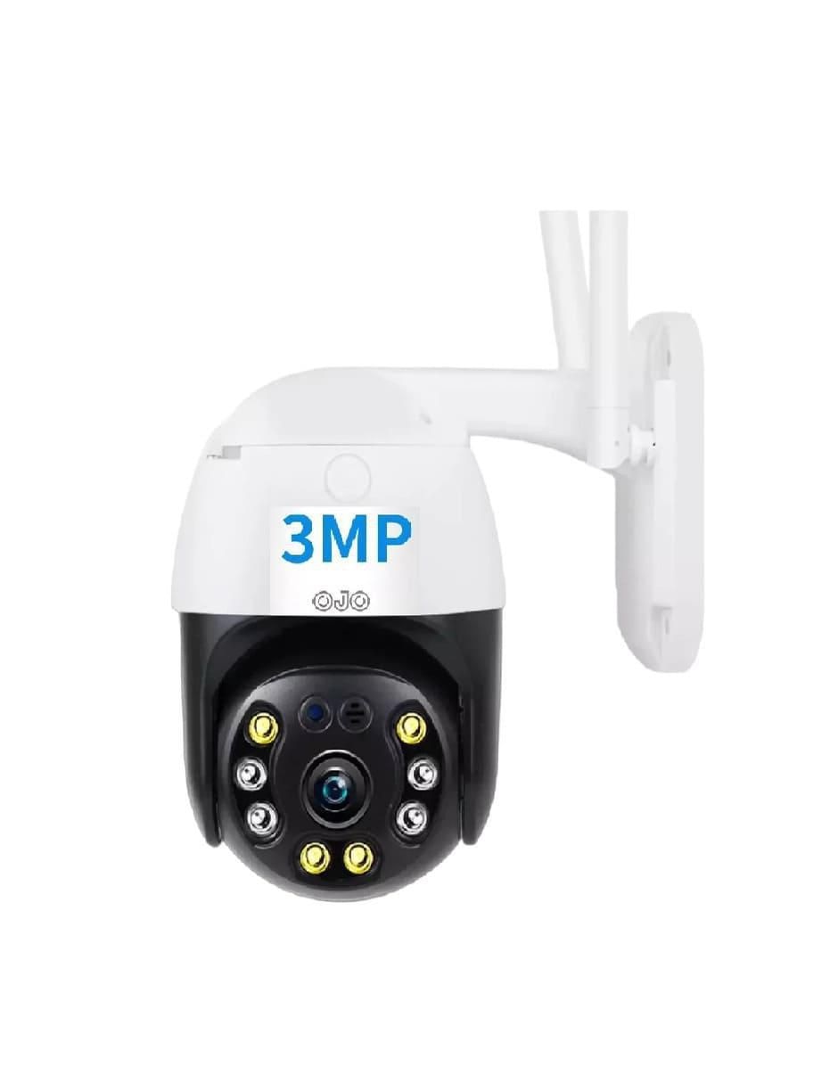 Cámara individual de seguridad inalámbrica Full HD 360° con capacidad para grabar para interior y exterior 3