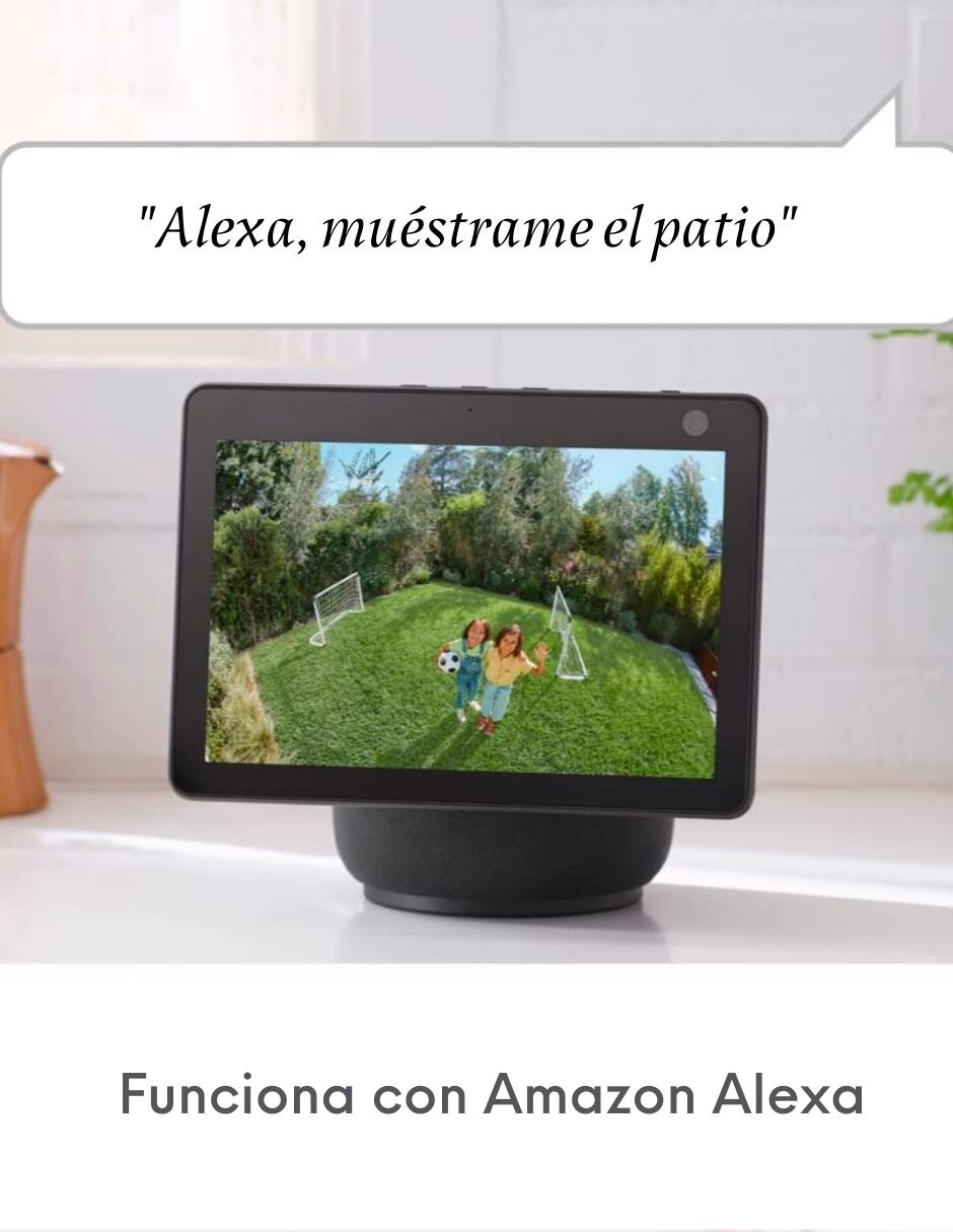 Cámara Wi-Fi de seguridad modelo Spotlight Plus Cam inalámbrica HD 110 a 60° con capacidad para grabar para exterior 12