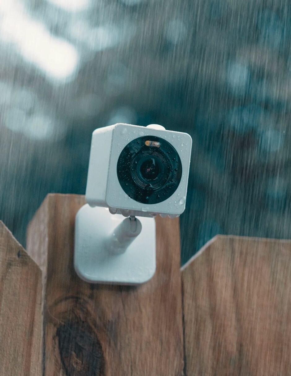 Cámara Wi-Fi de seguridad inalámbrica HD 114° con capacidad para grabar para interior y exterior 5