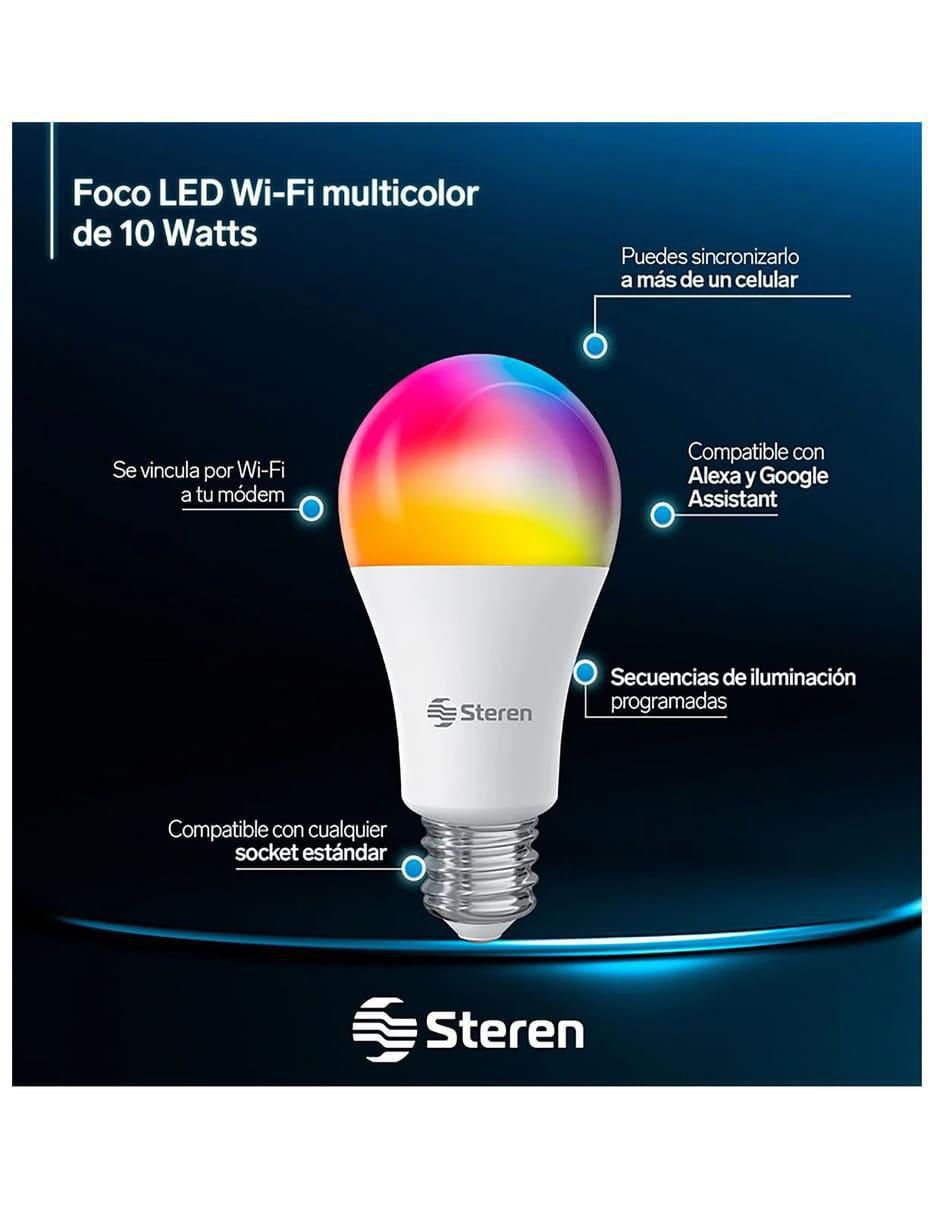 Foco LED 10 W de consumo 10 W de iluminación 800 lm lúmenes 3