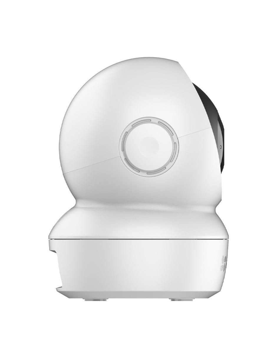 Cámara individual de seguridad alámbrica HD 360° con capacidad para grabar para interior 2
