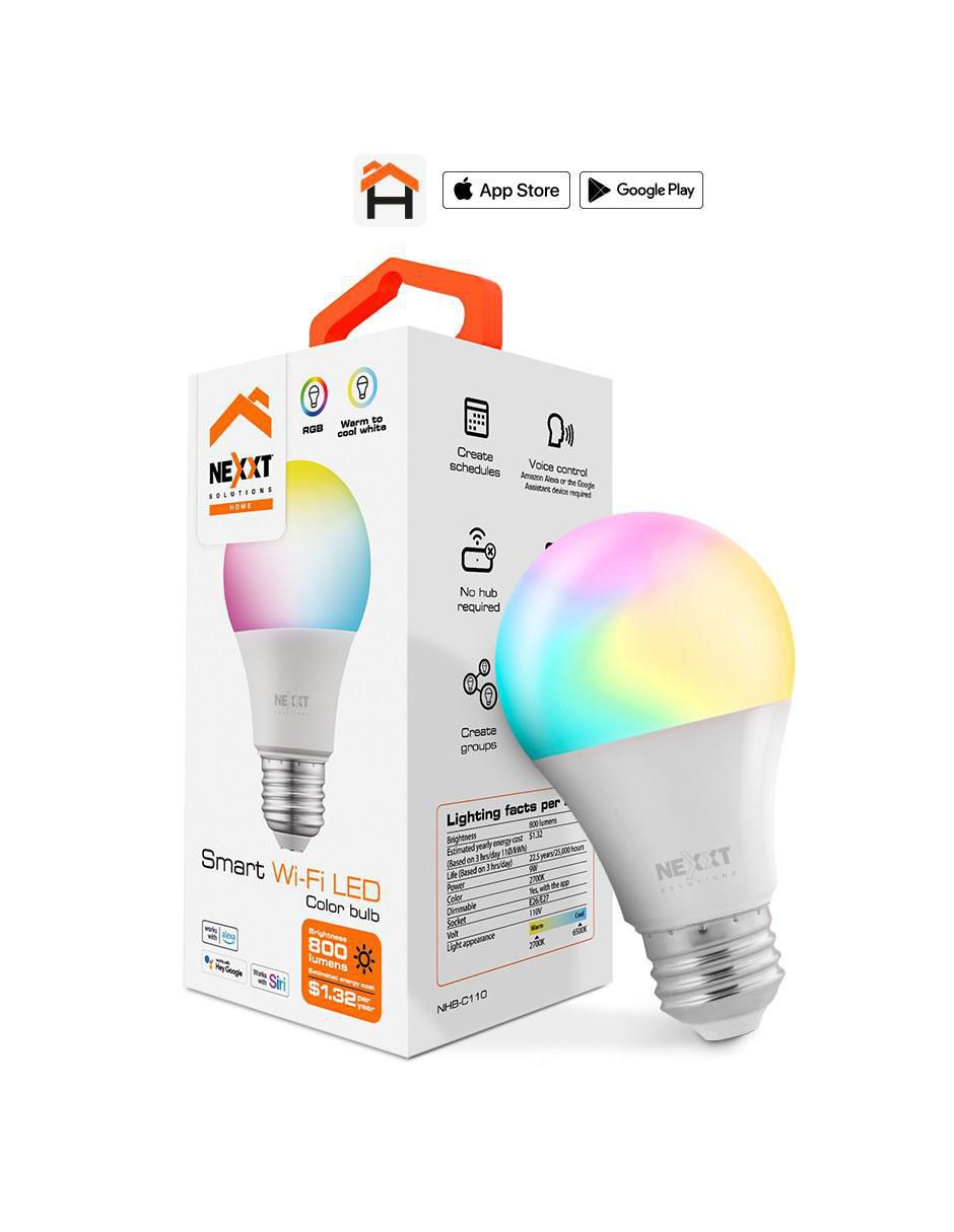 Foco LED 9 W de consumo 60 W de iluminación 800 lm lúmenes 3