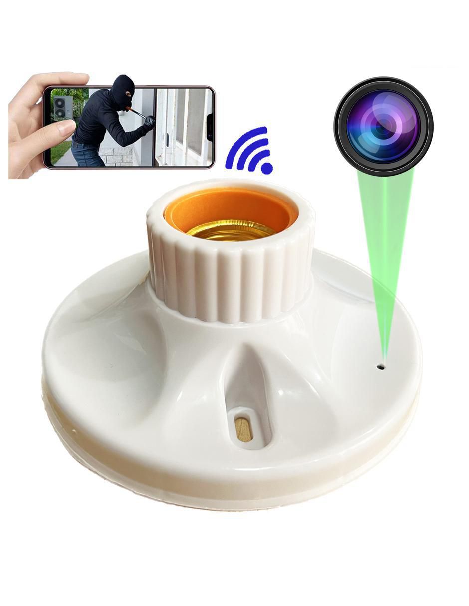 Cámara individual de seguridad inalámbrica Full HD 70.4° con capacidad para grabar visión nocturna para interior y exterior 4