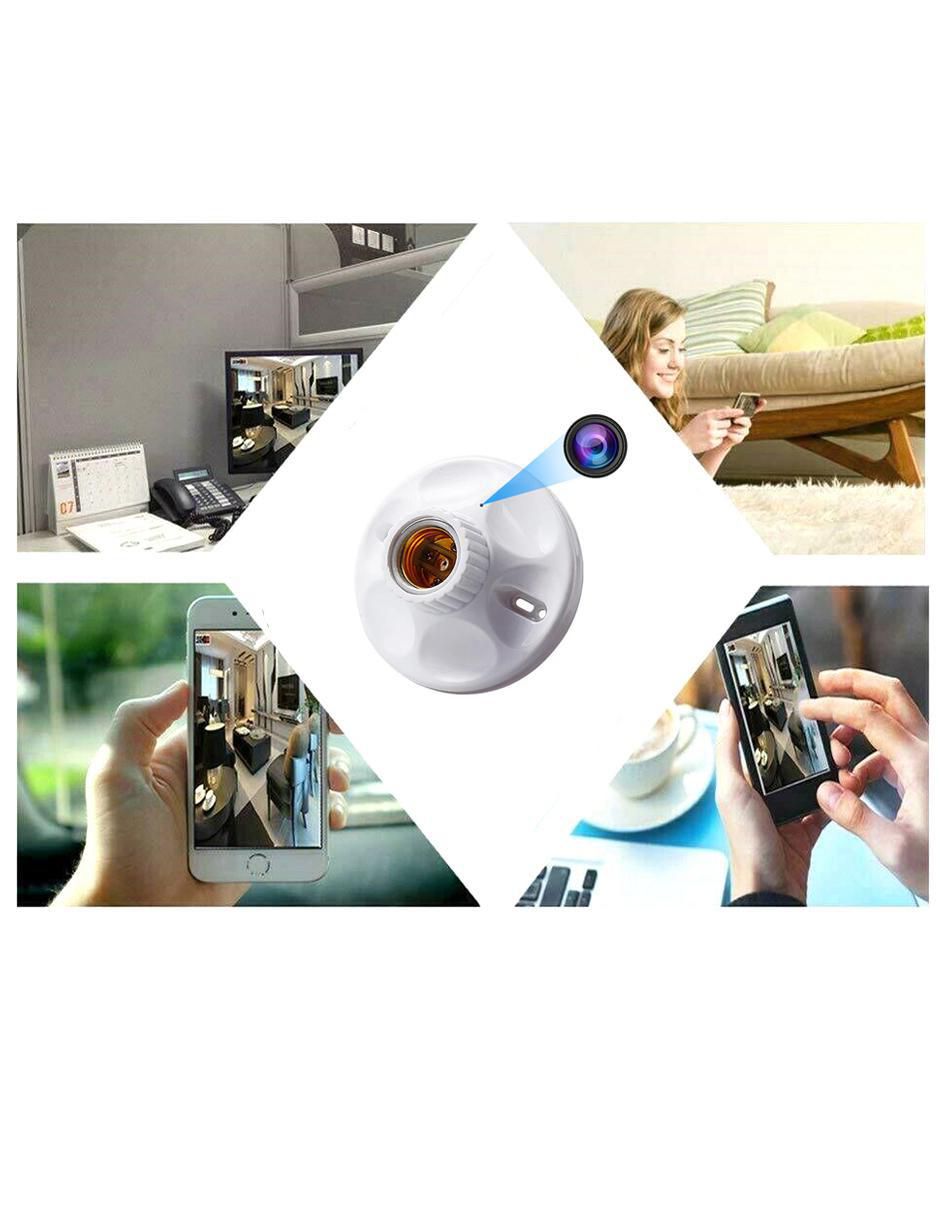 Cámara individual de seguridad inalámbrica Full HD 70.4° con capacidad para grabar visión nocturna para interior y exterior 6