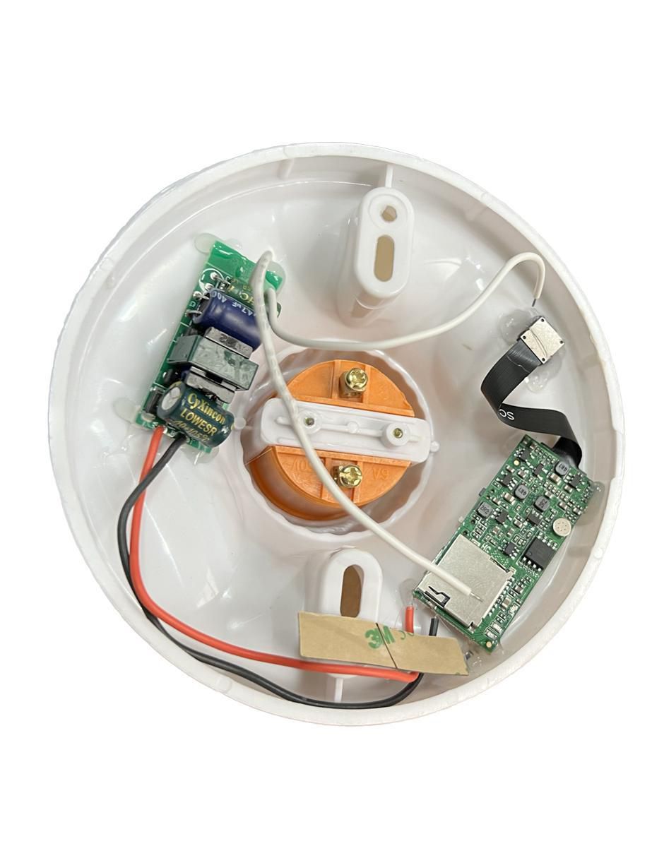 Cámara individual de seguridad inalámbrica Full HD 70.4° con capacidad para grabar visión nocturna para interior y exterior 7