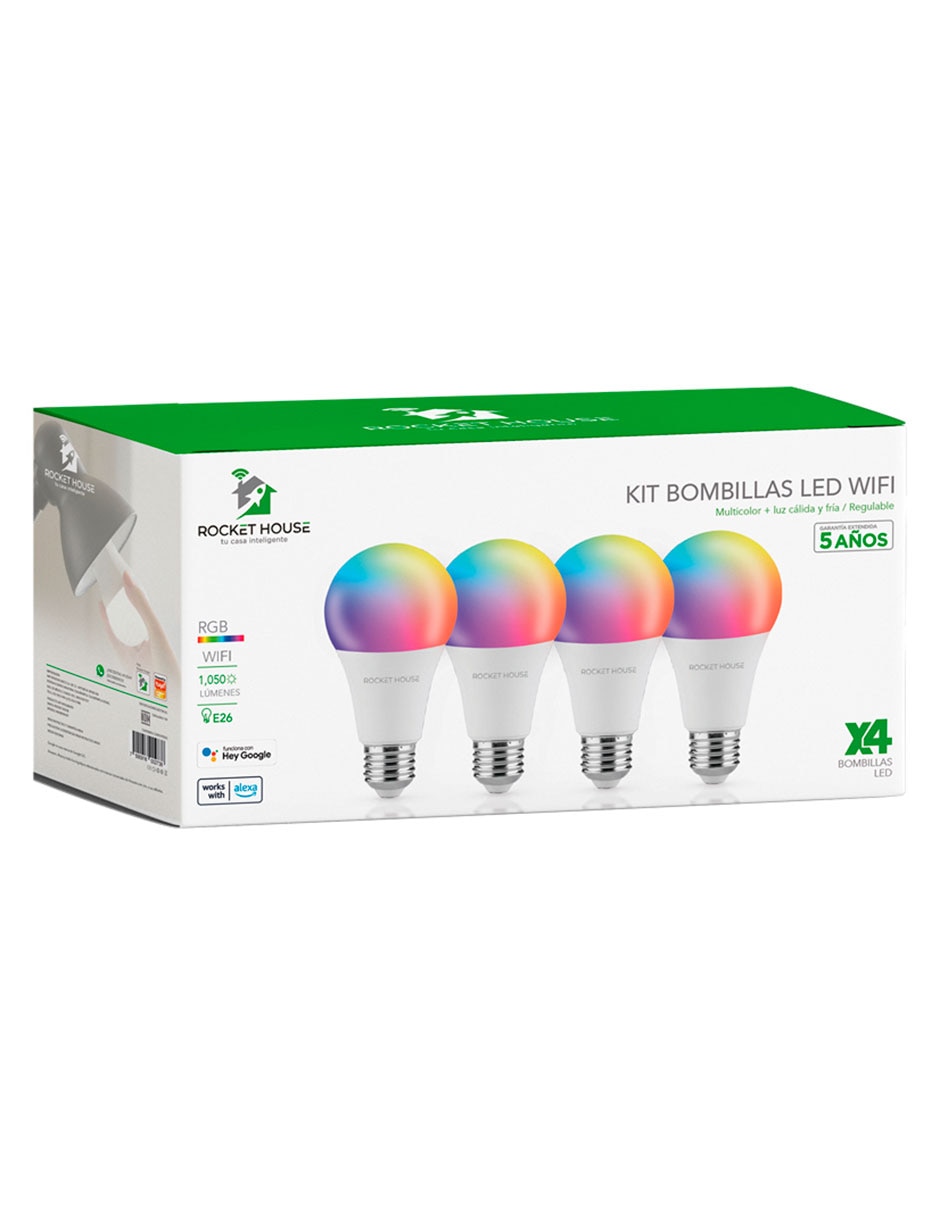 Set foco LED 11 W de consumo 70 W de iluminación 1050 lúmenes 2