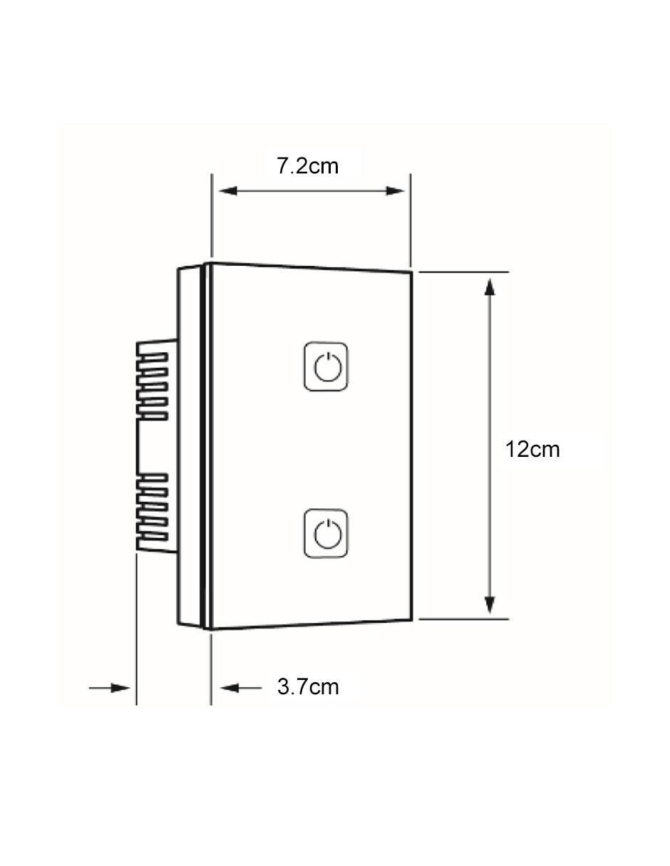 Interruptor smart tecnolite connect