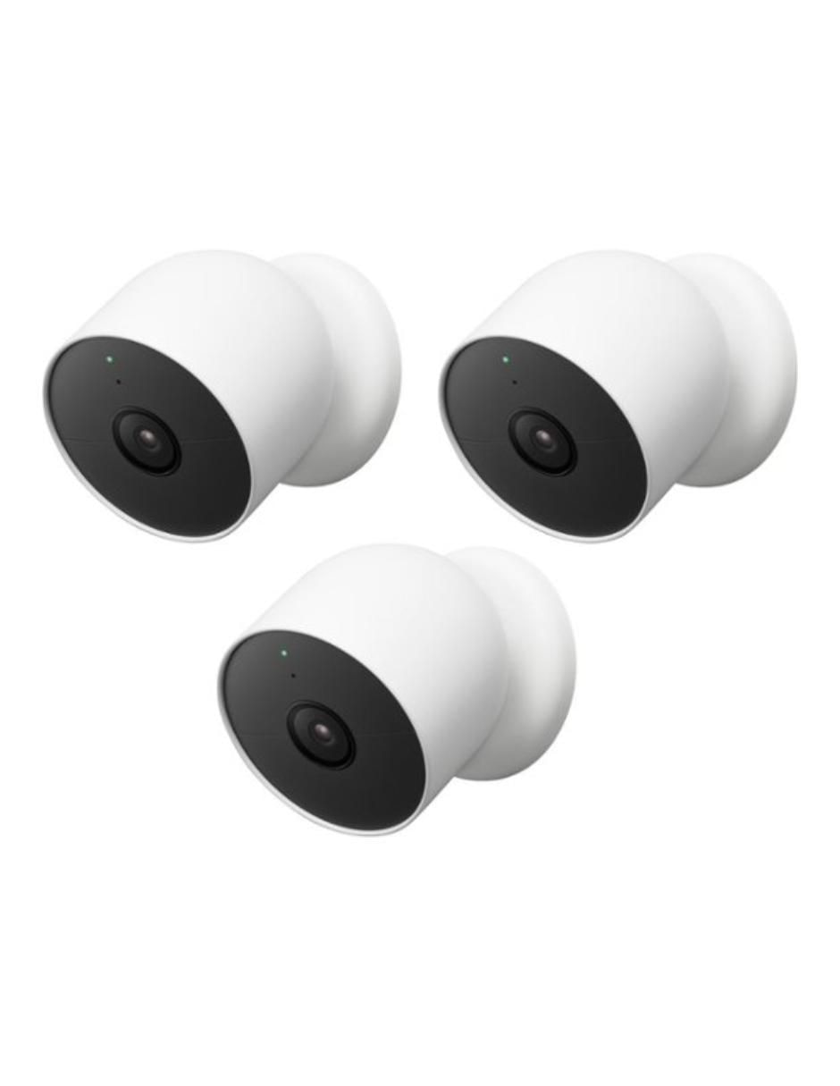 Cámara Wi-Fi de seguridad inalámbrica Full HD 120° a 170° con capacidad para grabar para interior y exterior