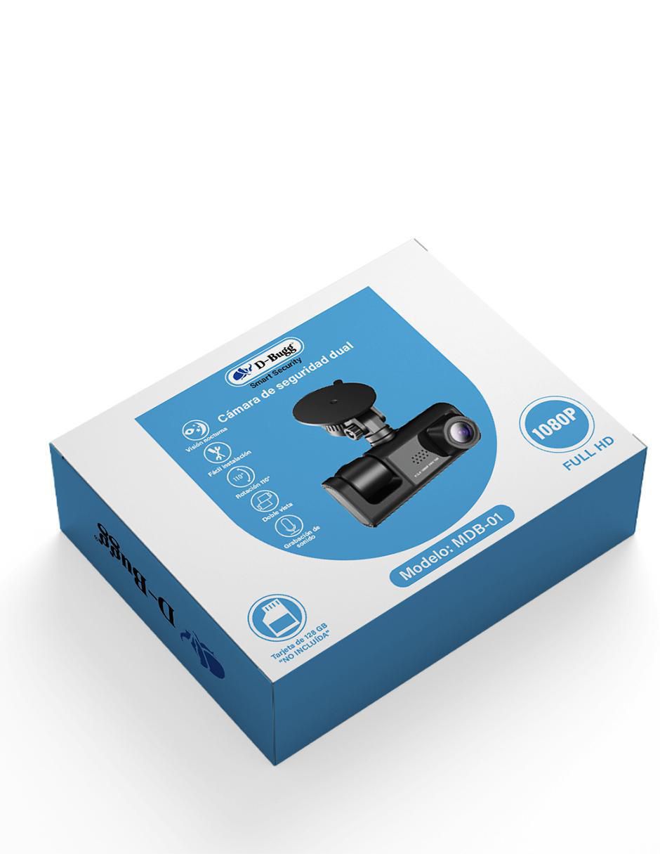 Cámara individual de seguridad alámbrica HD 360° con capacidad para grabar para exterior 5