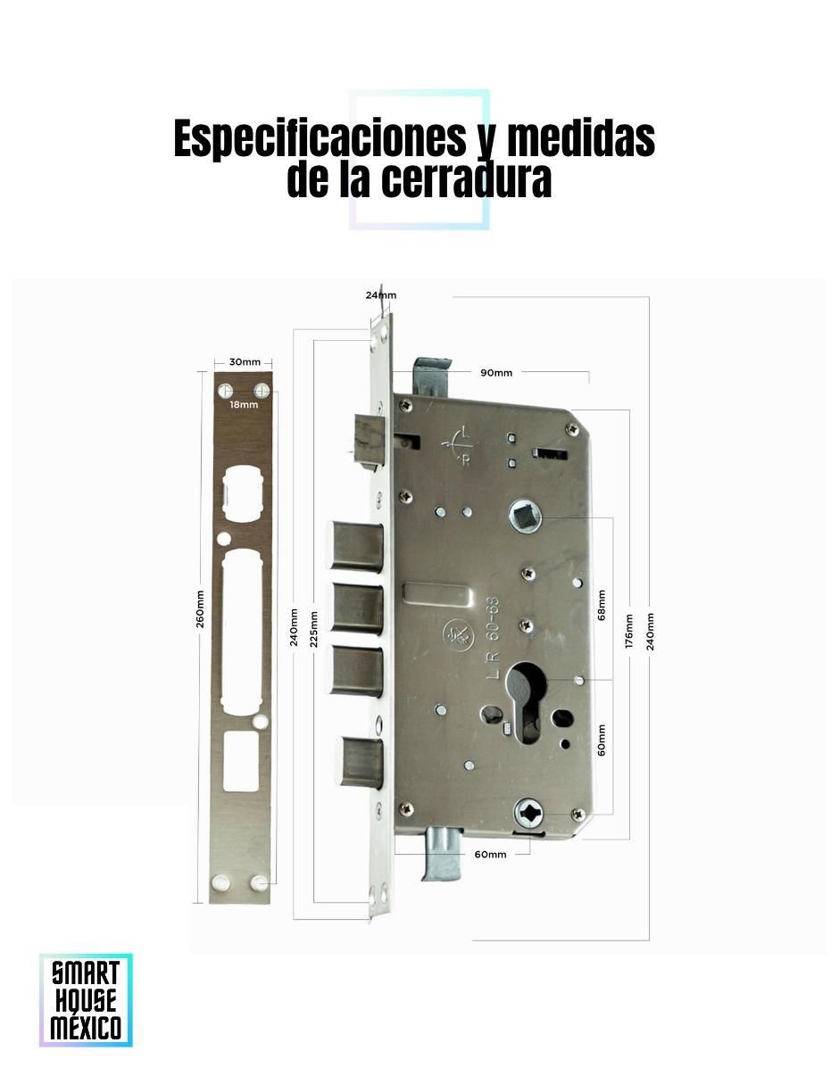 Cerradura smart Spectrum 16