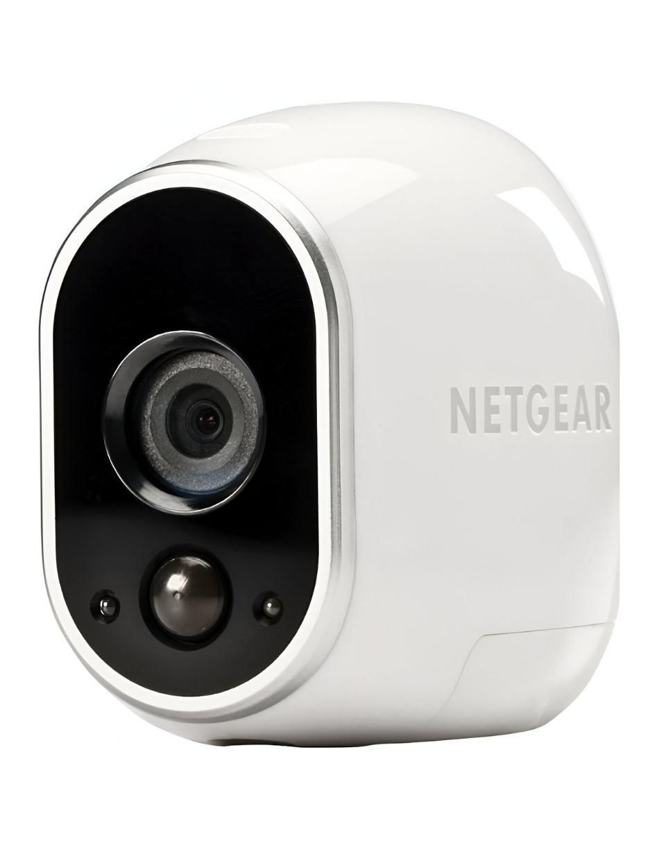 Cámara individual de seguridad inalámbrica HD 10° a 2° con capacidad para grabar visión nocturna para interior y exterior 2